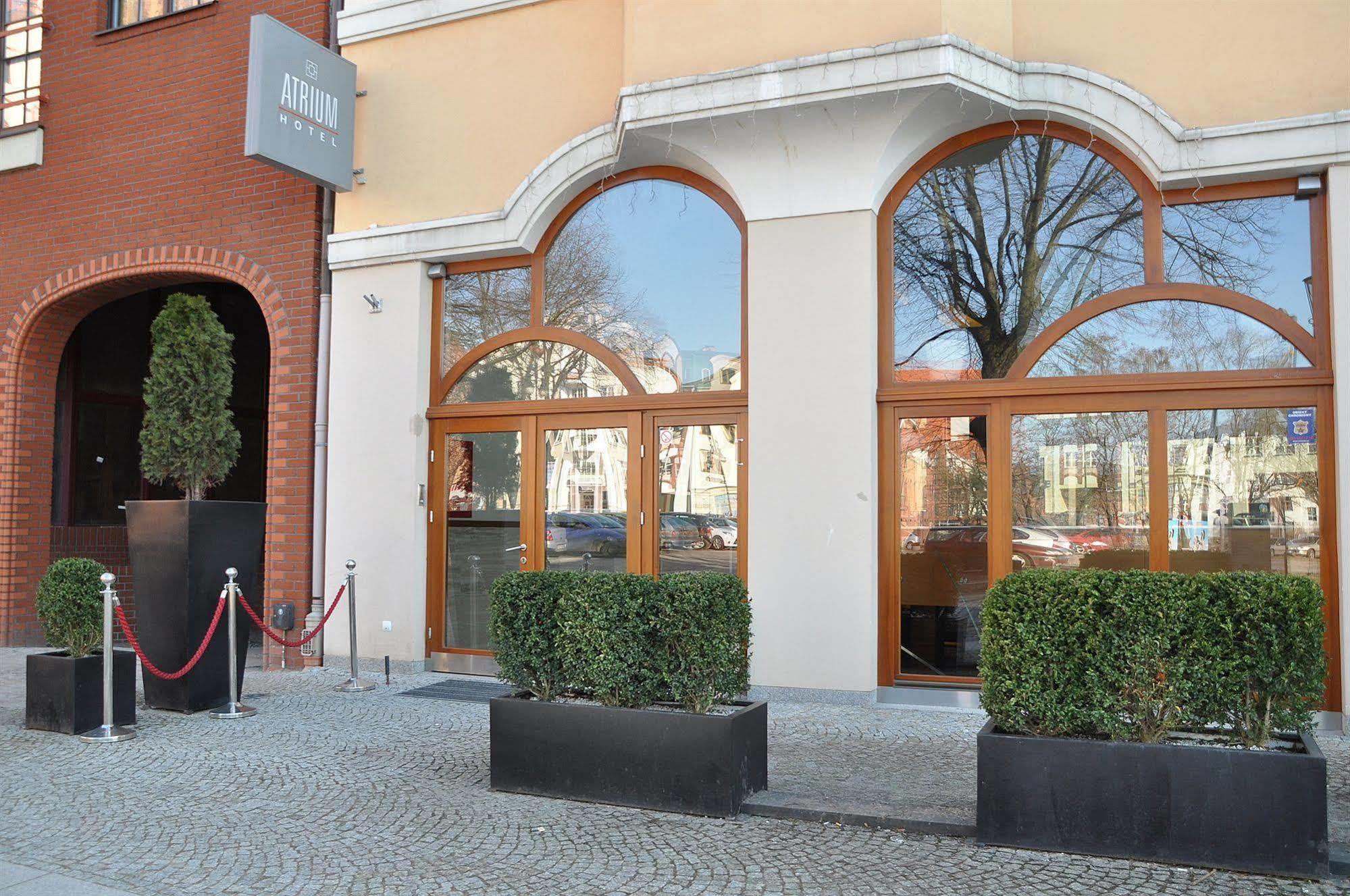 Hotel Atrium Elblag Esterno foto